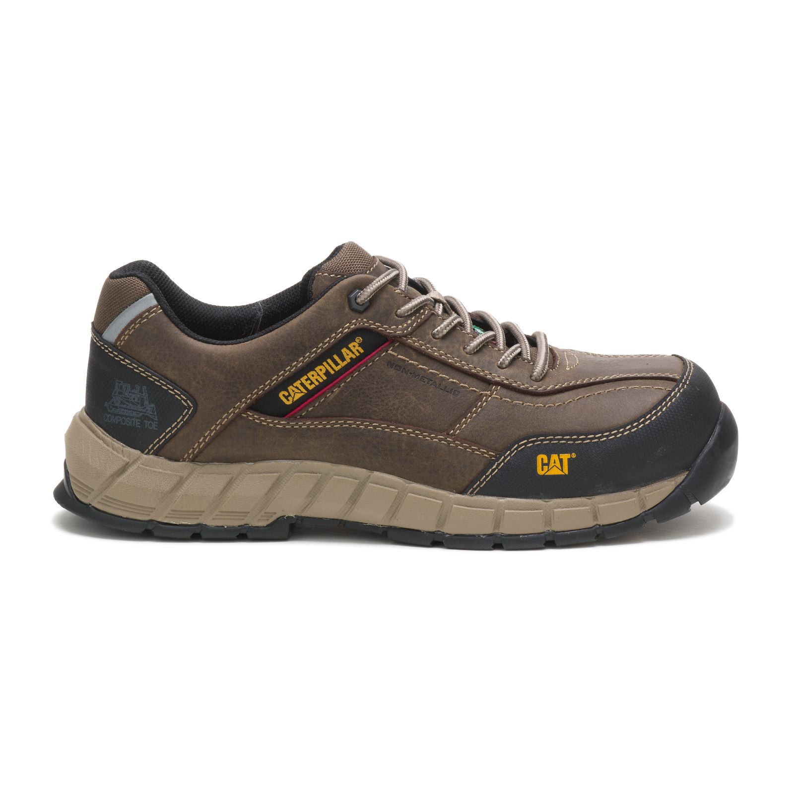 Caterpillar Work Shoes Online UAE - Caterpillar Streamline Leather Csa Composite Toe Mens - Dark Grey SHYZXP781
